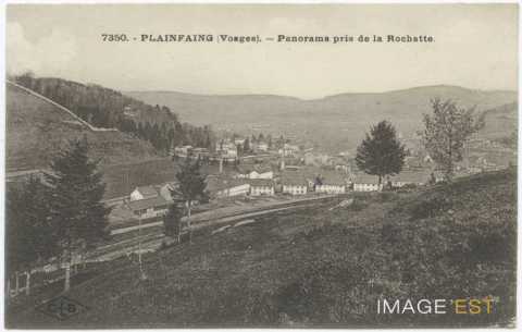 Panorama pris de la Rochatte (Plainfaing)